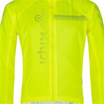Pánska cyklistická nepremokavá bunda Kilpi RAINAR-M žltá