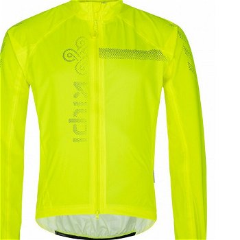 Pánska cyklistická nepremokavá bunda Kilpi RAINAR-M žltá
