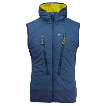 Pánska skialp vesta Silvini Polaro MJ2104 navy-lime