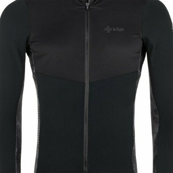 Pánska softshellová bunda na bicykel Kilpi MOVETO-M čierna