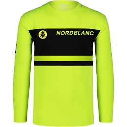 Pánske funkčné cyklo tričko Nordblanc Solitude žlté NBSMF7429_BPZ