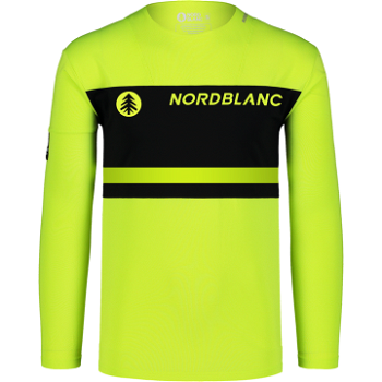 Pánske funkčné cyklo tričko Nordblanc Solitude žlté NBSMF7429_BPZ
