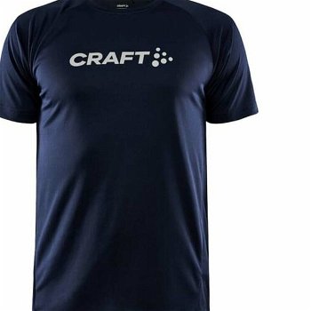 Pánske funkčné tričko CRAFT CORE Unify Logo tmavomodrá 1911786-396000