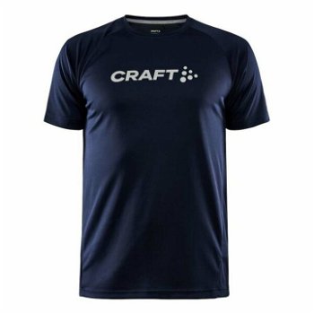 Pánske funkčné tričko CRAFT CORE Unify Logo tmavomodrá 1911786-396000