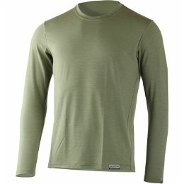Pánske merino tričko Lasting ALAN-6666 zelené