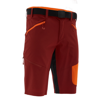 Pánske MTB nohavice Silvini Rango Pro MP2225 merlot-orange