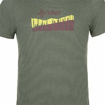 Pánske outdoorové oblečenie triko Kilpi GIACINTO-M khaki