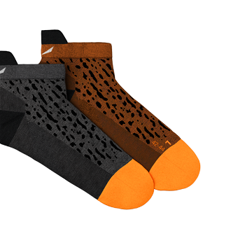 Pánske ponožky Salewa nízkeho strihu Mountain Trainer Salamander Merino 69027-0621 medium grey melange
