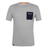 Pánske tričko Salewa Pure Logo Pocket Merino 28342-0624 heather grey