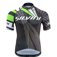 Pánsky cyklistický dres Silvini TEAM MD1400 black