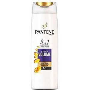 Pantene Šampón pre objem jemných a zľahnutých vlasov 3 v 1 Extra Volume (Shampoo) 360 ml