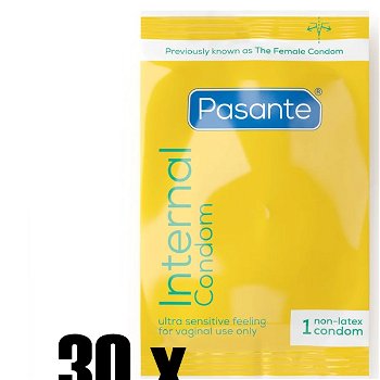 Pasante Internal Condom ženský kondóm 30 ks