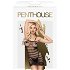 Penthouse Ecstasy queen erotické mini šaty black veľkosť XL