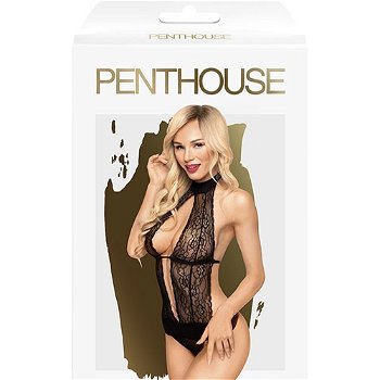 Penthouse Perfect lover erotické body black veľkosť L/XL
