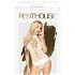 Penthouse Perfect lover erotické body white veľkosť M/L
