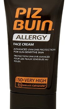 Piz Buin Krém na opaľovanie na tvár SPF 50+ (Allergy Face Cream) 50 ml