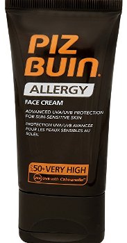 Piz Buin Krém na opaľovanie na tvár SPF 50+ (Allergy Face Cream) 50 ml