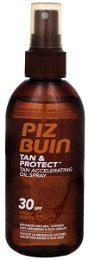 Piz Buin Ochranný olej v spreji urýchľujúci proces opaľovania Tan & Protect SPF 30 (Tan Accelerating Oil Spray) 150 ml