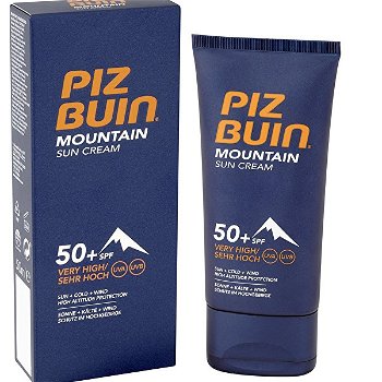 Piz Buin Slnečný krém s maximálnou ochranou SPF 50+ (Mountain Sun Cream) 50 ml