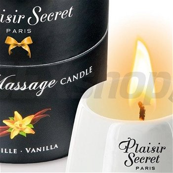 Plaisir Secret masážny olej Vanilka