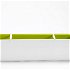 Plastia Samozavlažovací truhlík Berberis 80, biela + zelená