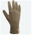 Pletené Merino rukavice Kama R102 106 tmavo zelené