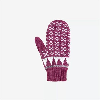 Pletené Merino rukavice Kama RB208 144 purpurová