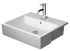 Polozápustné umývadlo Duravit Vero air 55x47 cm biela 0382550000