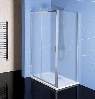 POLYSAN - EASY obdĺžniková sprchová zástena 1100x1000 L/P varianta, sklo Brick EL1138EL3438