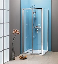 POLYSAN - EASY obdĺžniková sprchová zástena 900x1000, skladacie dvere, L/P varianta, číre sklo EL1990EL3415