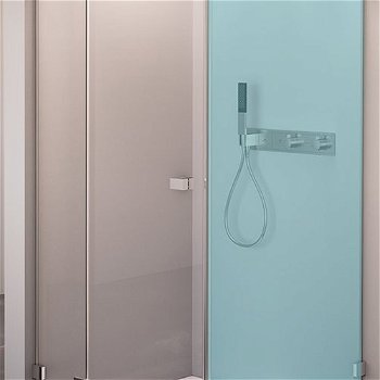 POLYSAN - FORTIS EDGE sprchové dvere do niky 1200, číre sklo, ľavé FL1212L