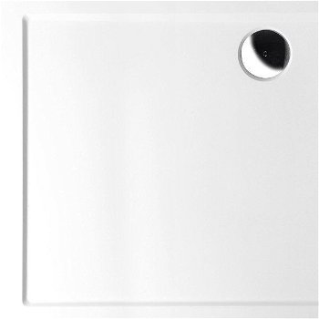 POLYSAN - KARIA sprchová vanička z liateho mramoru, obdĺžnik 100x80cm, biela 45511