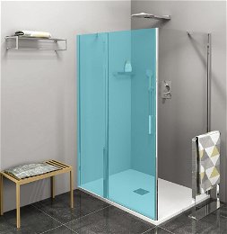 POLYSAN - ZOOM sprchová bočná stena 800, číre sklo ZL3280