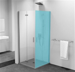 POLYSAN - ZOOM sprchové dvere skladacie 700 lavé, číre sklo ZL4715L