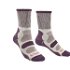 Ponožky Bridgedale Hike LW Cotton CC Boot Women's plum/350