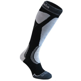 Ponožky Bridgedale Ski Easy On black / light grey/035
