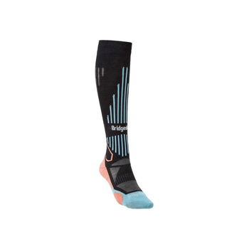 Ponožky Bridgedale Ski Nordic Race Women's black/stone/850