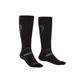 Ponožky Bridgedale Ski Ultra Fil black/orange/009