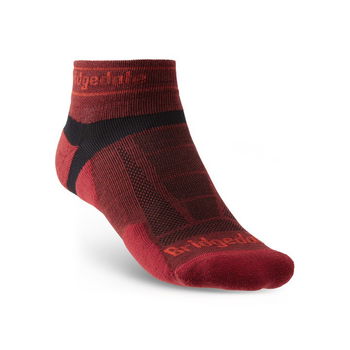 Ponožky Bridgedale Trail Run UL T2 MS Low red/325