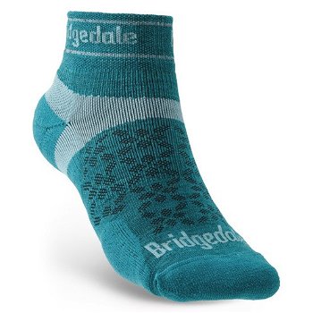 Ponožky Bridgedale TRAIL RUN UL T2 MS LOW Teal/259