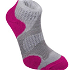 Ponožky Bridgedale Trailsport Lightweight Merino Cool Comfort Ankle Women's grey/raspberry/812