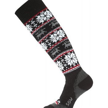 Ponožky Lasting SSW 900 čierne