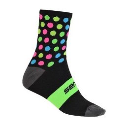 Ponožky Sensor Dots čierna / multi 18100047