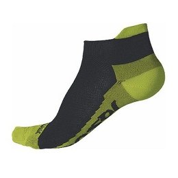 Ponožky Sensor Race Coolmax Invisible čierna / limetka 1041007-38