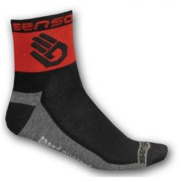 Ponožky Sensor Ruka čierna červená 1041043-14