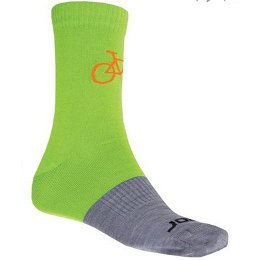 Ponožky Sensor Tour Merino ružová zelená 16100071