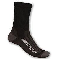 Ponožky Sensor Treking Evolution čierna 1065674