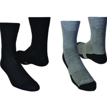 Ponožky Vavrys LIGHT TREK CMX 2pack 28327-87 - čierna+sivá