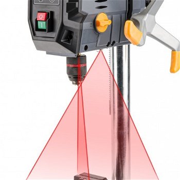 Powermat Stolová vŕtačka 1000W s krížovým laserom PM-WS-1000M