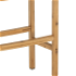 Príručný stolík k vírivke v tvare oblúka, prírodný bambus, VIREO TYP 1